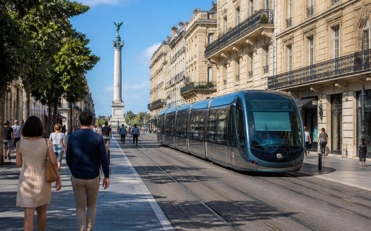 Se déplacer à Bordeaux sans voiture : tram, vélo, marche et taxi